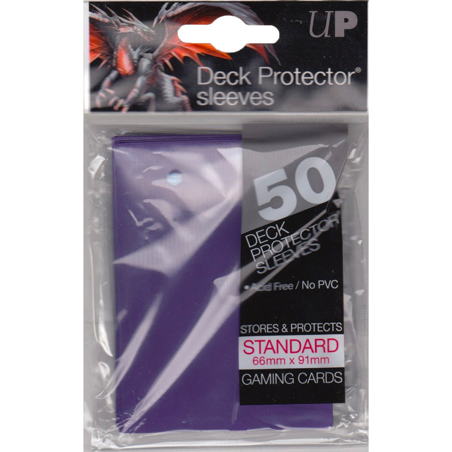 Ultra Pro Standard Deck Protector Sleeves 50 Purple – Sleeping Dragon Gaming